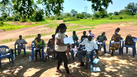 Training on WarChild's ReachNow intervention in Uganda