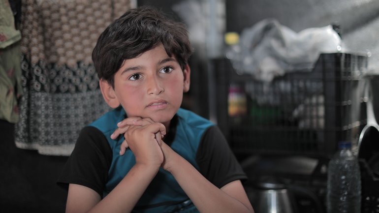 Sahid, 9 jaar uit Gaza